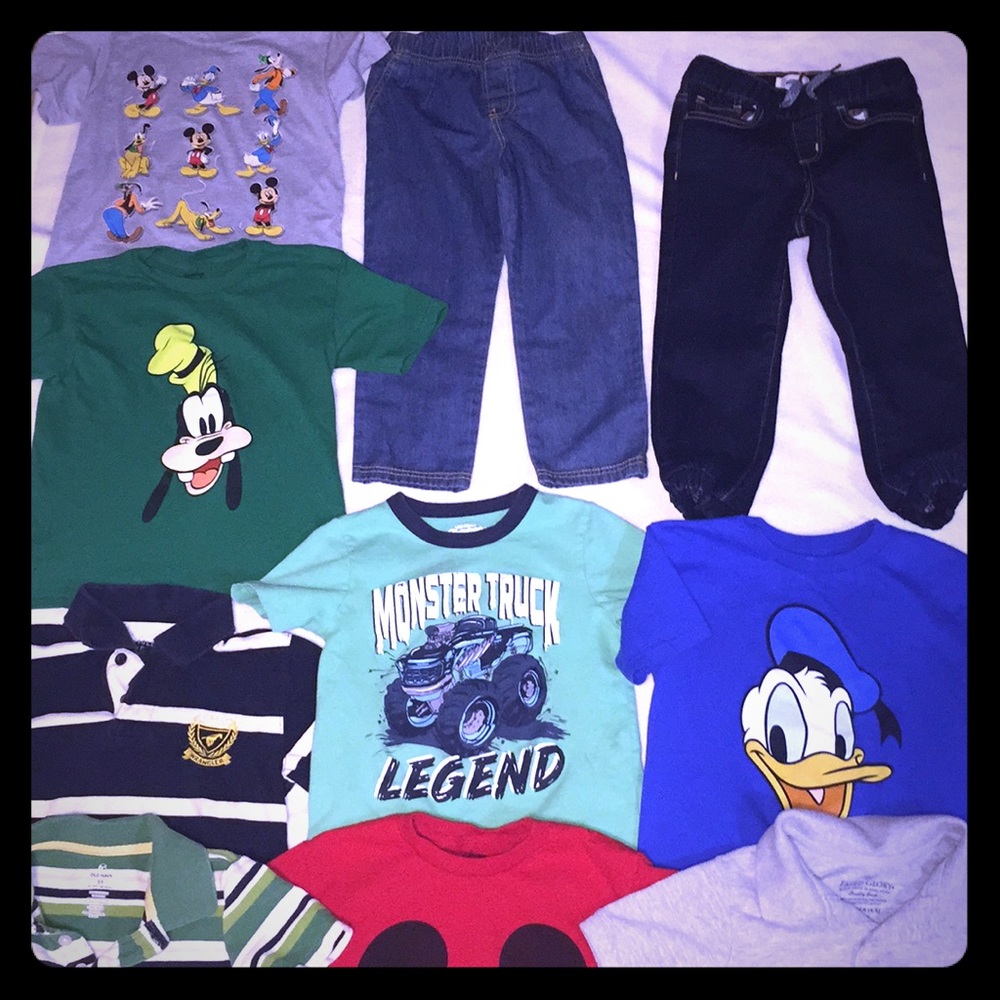 Lot of boys clothing